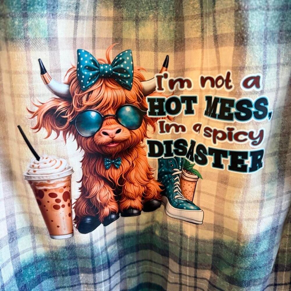 Upcycled flannel